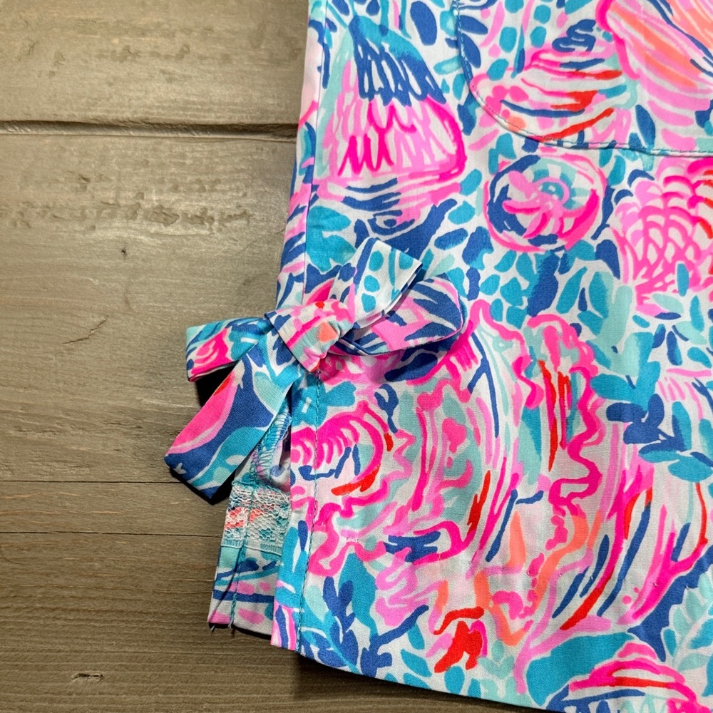 Lilly Pulitzer Girl Little Lilly Classic Shift Dress Treasure Trove - Size 10 - Picture 5 of 13